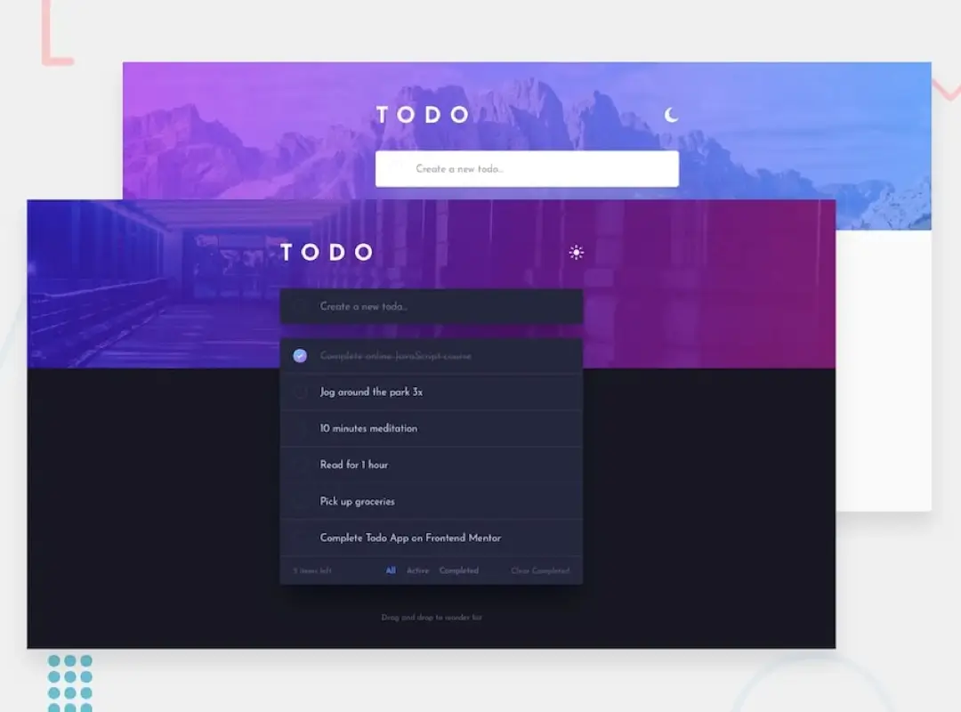 Screenshot for Todo Web App